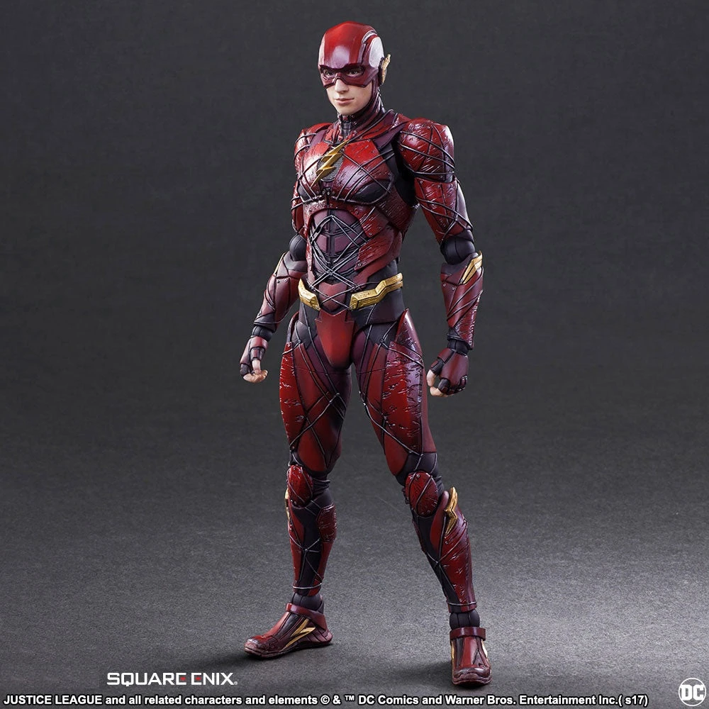 Square Enix DC Universe Flash Justice League Variant Play Arts Kai Action Figure 4 Square Enix DC Universe Flash Justice League Variant Play Arts Kai Action Figure