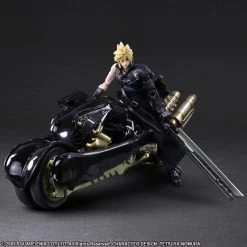 Square Enix Final Fantasy VII: Advent Children Cloud Strife And Fenrir Play Arts Kai Action Figure
