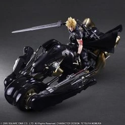 Square Enix Final Fantasy VII: Advent Children Cloud Strife And Fenrir Play Arts Kai Action Figure