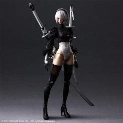 Square Enix NieR: Automata YoRHa No. 2 Type B 2B (Deluxe Version) Play Arts Kai Action Figure 22 Square Enix NieR: Automata YoRHa No. 2 Type B 2B (Deluxe Version) Play Arts Kai Action Figure