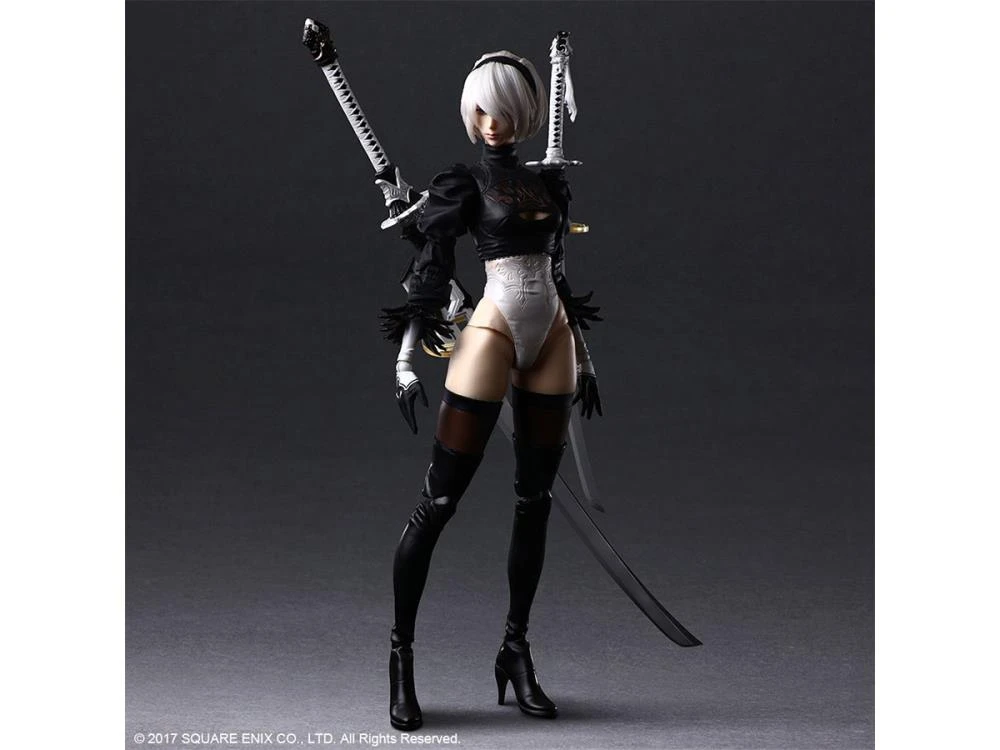 Square Enix NieR: Automata YoRHa No. 2 Type B 2B (Deluxe Version) Play Arts Kai Action Figure 12 Square Enix NieR: Automata YoRHa No. 2 Type B 2B (Deluxe Version) Play Arts Kai Action Figure