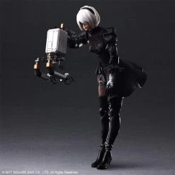 Square Enix NieR: Automata YoRHa No. 2 Type B 2B (Deluxe Version) Play Arts Kai Action Figure 21 Square Enix NieR: Automata YoRHa No. 2 Type B 2B (Deluxe Version) Play Arts Kai Action Figure