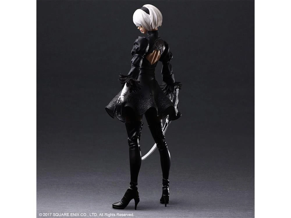 Square Enix NieR: Automata YoRHa No. 2 Type B 2B (Deluxe Version) Play Arts Kai Action Figure 8 Square Enix NieR: Automata YoRHa No. 2 Type B 2B (Deluxe Version) Play Arts Kai Action Figure