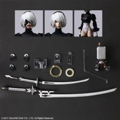Square Enix NieR: Automata YoRHa No. 2 Type B 2B (Deluxe Version) Play Arts Kai Action Figure 23 Square Enix NieR: Automata YoRHa No. 2 Type B 2B (Deluxe Version) Play Arts Kai Action Figure