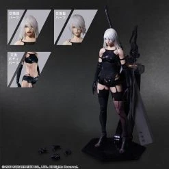 Square Enix NieR: Automata YoRHa No. 2 Type A A2 (Deluxe Version) Play Arts Kai Action Figure