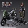 Square Enix Final Fantasy VII Remake Jessie And Motorcycle Set Play Arts Kai Action Figure 1 Square Enix Final Fantasy VII Remake Jessie And Motorcycle Set Play Arts Kai Action Figure