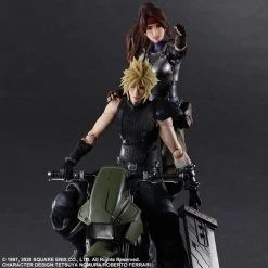 Square Enix Final Fantasy VII Remake Cloud, Jessie And Motorcycle Set Play Arts Kai Action Figure 15 Square Enix Final Fantasy VII Remake Cloud, Jessie And Motorcycle Set Play Arts Kai Action Figure