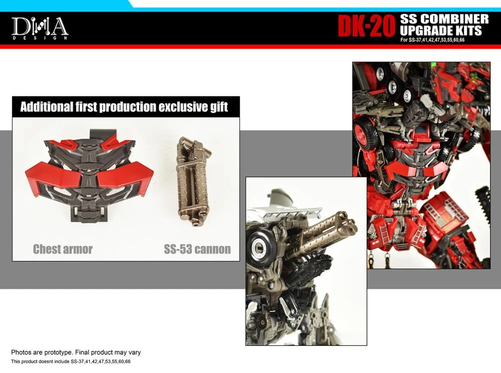 DNA Design DK-20 Upgrade Kit For SS Combiner (1st Production With Bonus) 8 DNA Design DK-20 Upgrade Kit For SS Combiner (1st Production With Bonus)