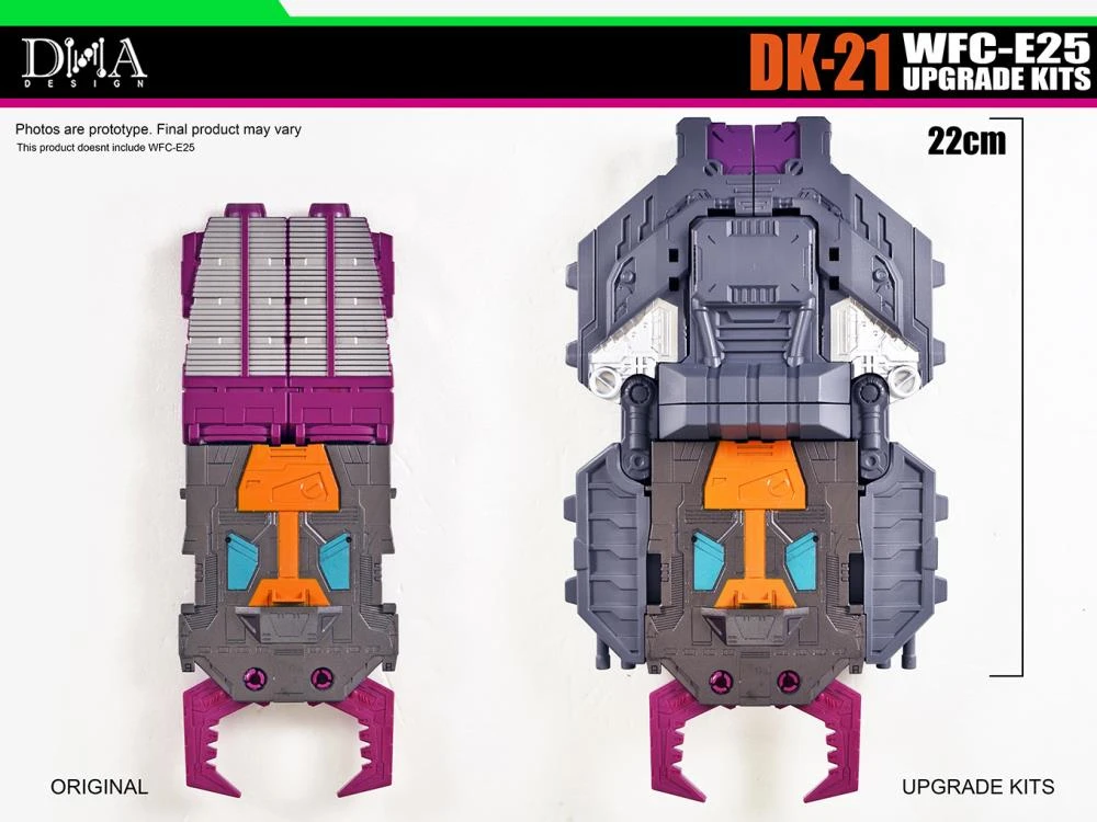 DNA Design DK-21 Upgrade Kit For WFC-E25 Scorponok 4 DNA Design DK-21 Upgrade Kit For WFC-E25 Scorponok
