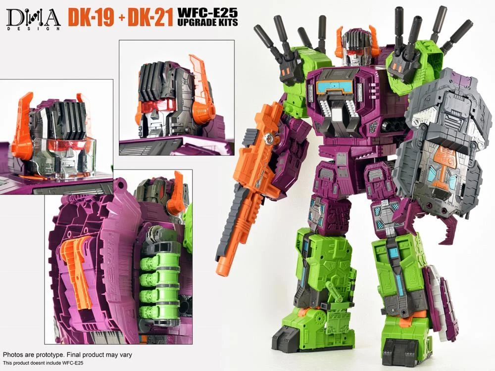 DNA Design DK-21 Upgrade Kit For WFC-E25 Scorponok 9 DNA Design DK-21 Upgrade Kit For WFC-E25 Scorponok