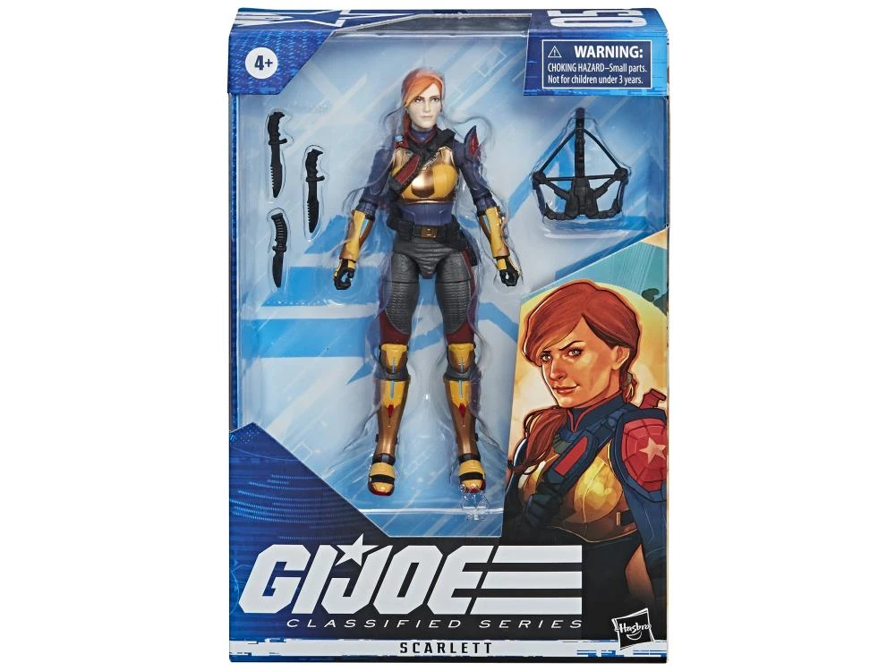 Hasbro G.I. Joe Classified Series Scarlett Action Figure 8 Hasbro G.I. Joe Classified Series Scarlett Action Figure