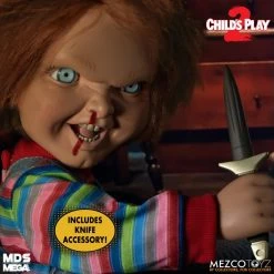 Mezco Toyz Designer Series Child's Play 2 Mega Scale Talking Chucky Action Figure Mezco Toys
