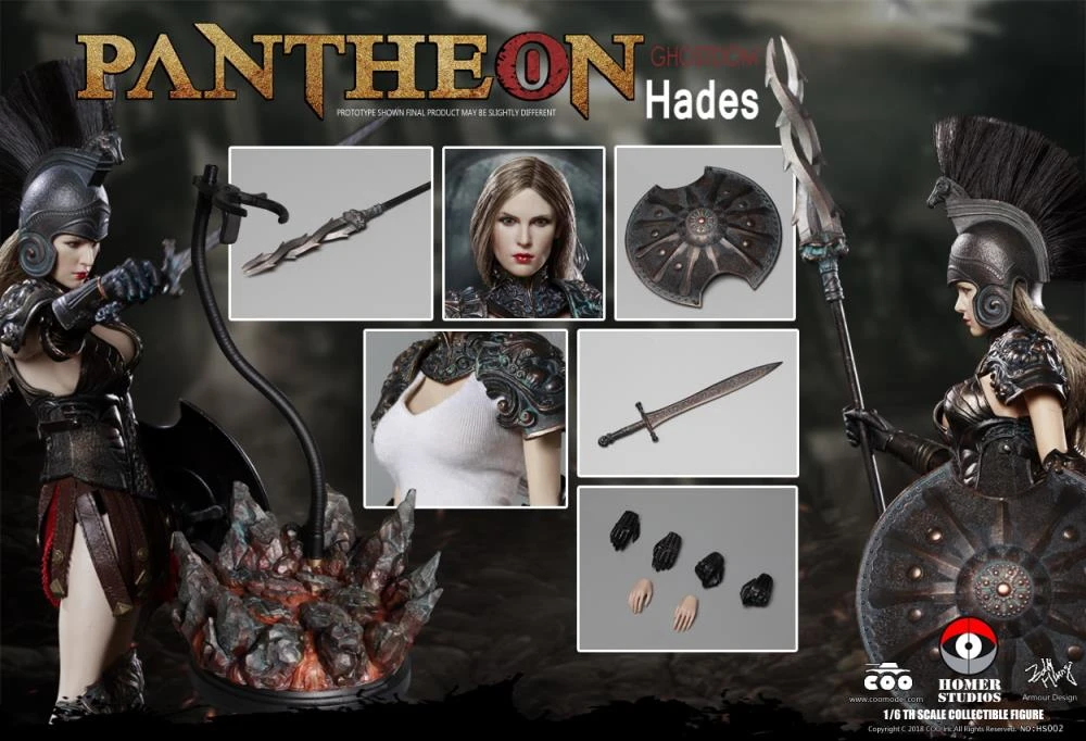 COO Model 1/6 Pantheon Hades (Goddess Of Underworld) Scale Figure 10 COO Model 1/6 Pantheon Hades (Goddess Of Underworld) Scale Figure