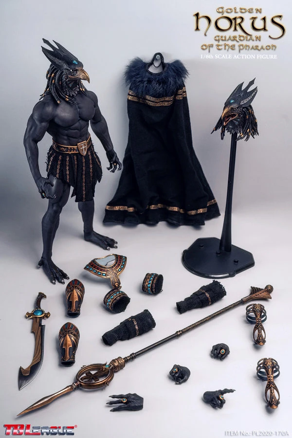 TBLeague Phicen 1/6 Horus Guardian Of Pharaoh (Golden) Sixth Scale Action Figure PL2020-170A 3 TBLeague Phicen 1/6 Horus Guardian Of Pharaoh (Golden) Sixth Scale Action Figure PL2020-170A