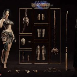 TBLeague Phicen 1/6 Black Spartan Army Commander Sixth Scale Action Figure PL2020-165A Others