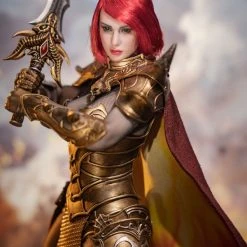 Scale Figures (1/6, 1/4, ETC) TBLeague Phicen 1/6 Knight Of Fire Golden Sixth Scale Action Figure PL2020-173A