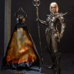 Scale Figures (1/6, 1/4, ETC) TBLeague Phicen 1/6 Knight Of Fire Silver Sixth Scale Action Figure PL2020-173B