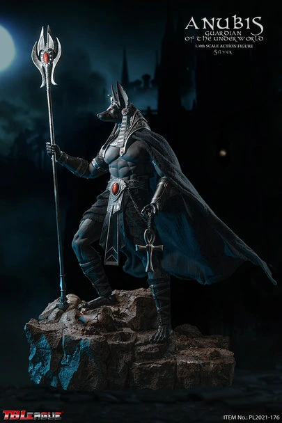 Scale Figures (1/6, 1/4, ETC) TBLeague Phicen 1/6 Anubis Guardian Of The Underworld Silver Action Figure PL-2021-176 6 Scale Figures (1/6, 1/4, ETC) TBLeague Phicen 1/6 Anubis Guardian Of The Underworld Silver Action Figure PL-2021-176