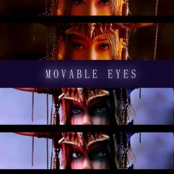 Pop Toys Toys 1/6 Pop Costume Witch Hunter Bloody Shaman Aphaia (Blackl Shaman) WH002 Sixth Scale Figure Scale Figures (1/6, 1/4, ETC)