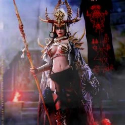 Pop Toys Toys 1/6 Pop Costume Witch Hunter Bloody Shaman Aphaia (Blackl Shaman) WH002 Sixth Scale Figure Scale Figures (1/6, 1/4, ETC)