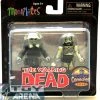 Minimates The Walking Dead Winter Coat Dale And Female Zombie Comic Fest 2012