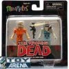 Minimates The Walking Dead Prison Hershel & Farmer Zombie 2 Pack Series 3 Action Figure