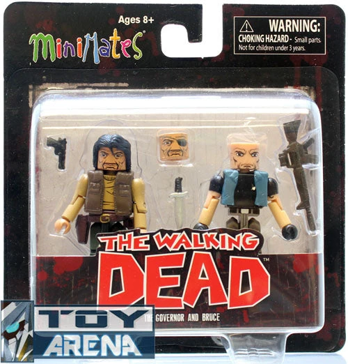 Minimates The Walking Dead Series 4 The Governor And Bruce Pack Action Figure 3 Minimates The Walking Dead Series 4 The Governor And Bruce Pack Action Figure