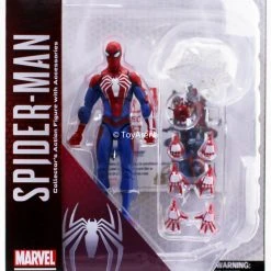 Diamond Comics Marvel Select Spider-Man Spiderman PS4 Ver. Action Figure 7 Diamond Comics Marvel Select Spider-Man Spiderman PS4 Ver. Action Figure
