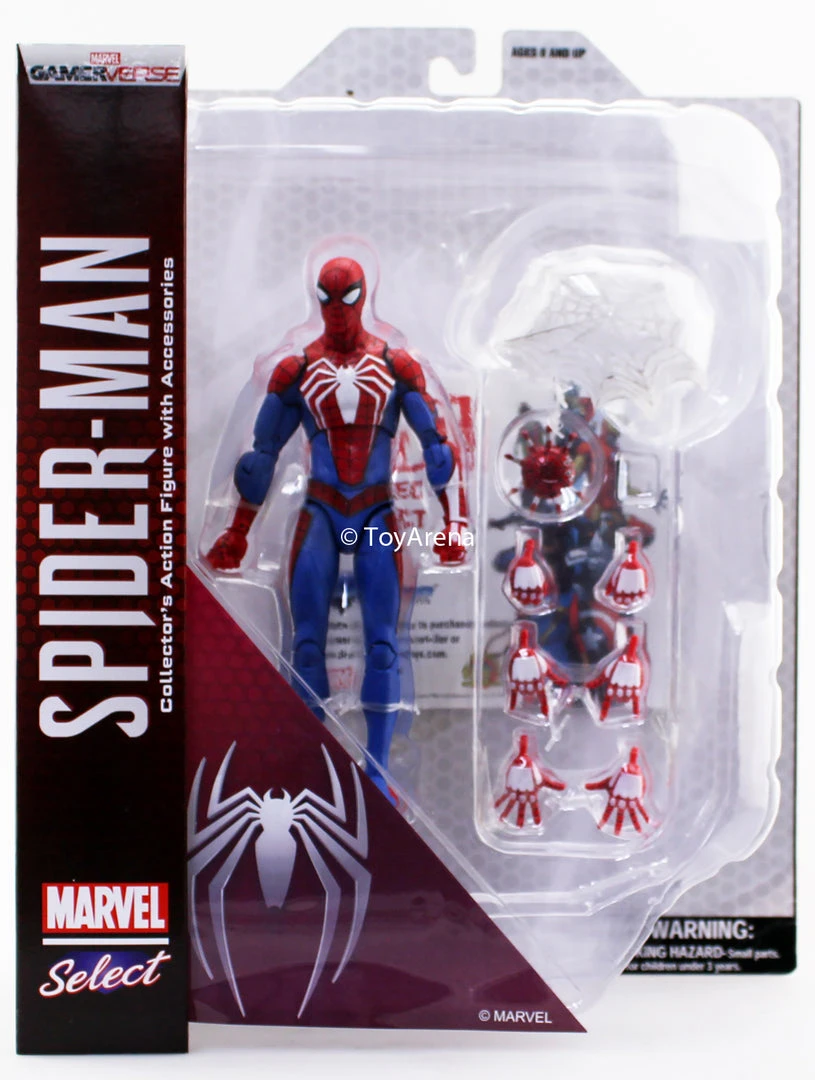 Diamond Comics Marvel Select Spider-Man Spiderman PS4 Ver. Action Figure 5 Diamond Comics Marvel Select Spider-Man Spiderman PS4 Ver. Action Figure