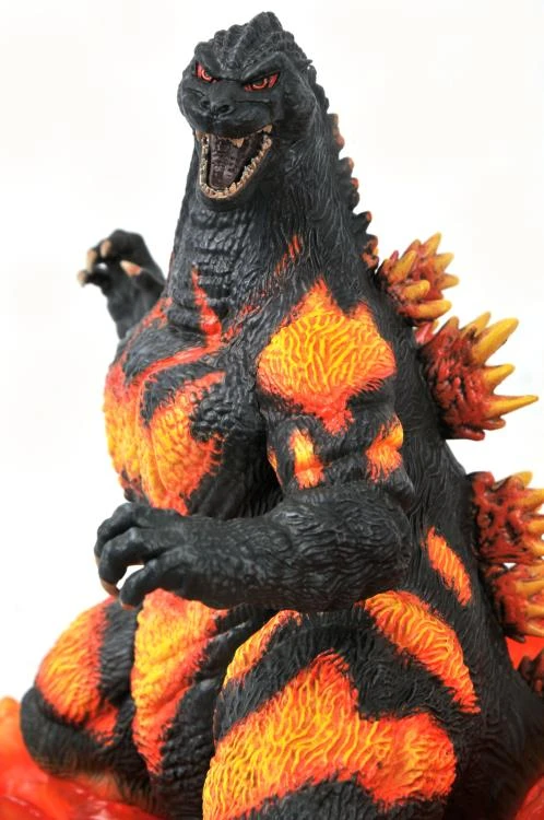 Diamond Comics Diamond Select Gallery Diorama Godzilla 1995 Burning Godzilla PVC Figure Statue Bust 5 Diamond Comics Diamond Select Gallery Diorama Godzilla 1995 Burning Godzilla PVC Figure Statue Bust