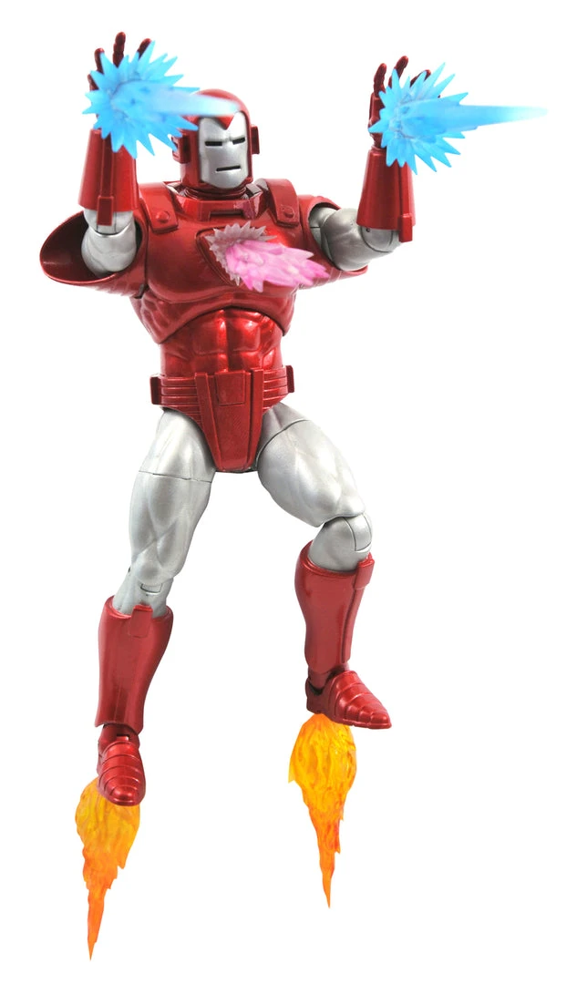 Diamond Comics Marvel Select Silver Centurion Iron Man Action Figure 4 Diamond Comics Marvel Select Silver Centurion Iron Man Action Figure
