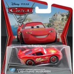 Disney Pixar Cars 2 Movie #26 Lightning McQueen Hudson Hornet Piston Cup