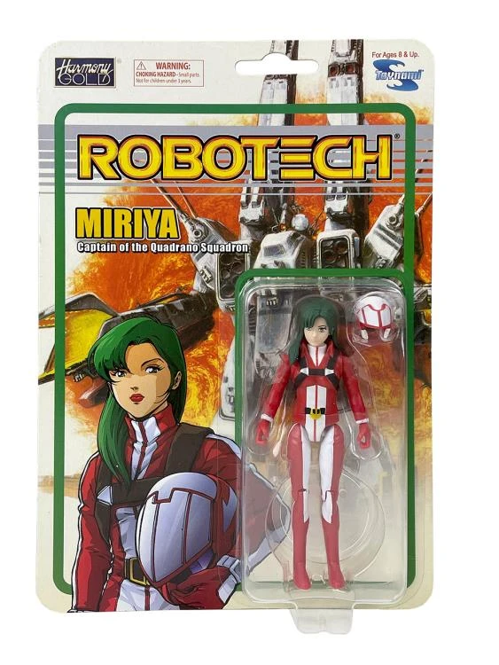 Toynami Robotech Encore Pilot Series Miriya Action Figure 8 Toynami Robotech Encore Pilot Series Miriya Action Figure