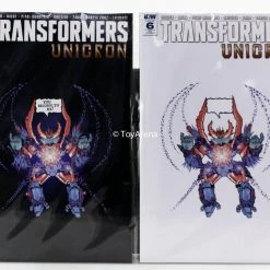 Takara Tomy Transformers Unicron Issue 6 Retailer Exclusive Varient JPG Mcfly Cover A & B ( 2 COMICS )
