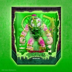 Teenage Mutant Ninja Turtles TMNT Super7 TMNT Teenage Mutant Ninja Turtles Ultimates Mutagen Man Glow In The Dark Ver. Action Figure