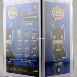 Funko Pop Green Chrome Batman ECCC 2018 Exclusive With Hard Case