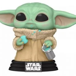 Funko Pop #465 Star Wars: The Mandalorian Grogu With Cookies