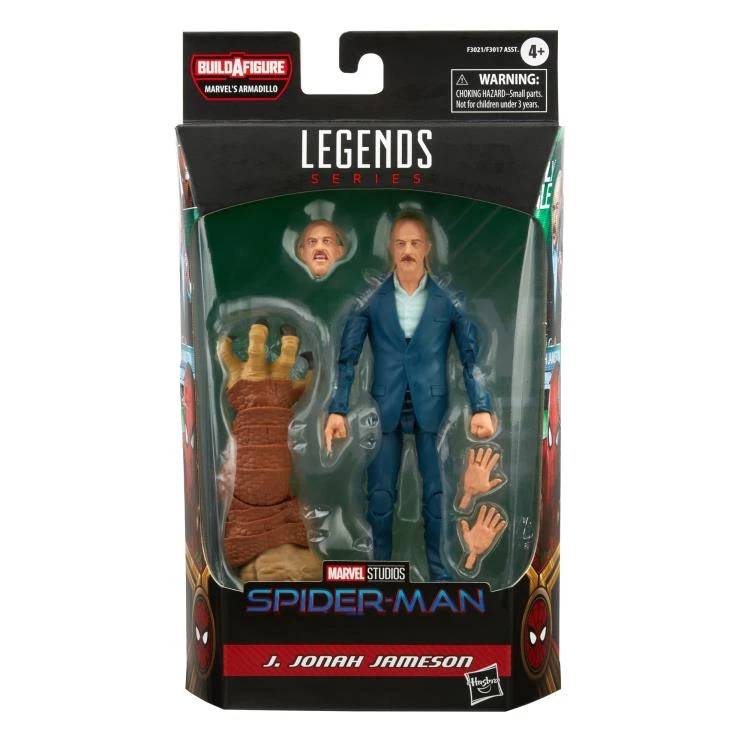 Hasbro Marvel Legends Spider-Man No Way Home Wave 1 Set Of 7 (Marvel's Armadillo BAF) Action Figure 22 Hasbro Marvel Legends Spider-Man No Way Home Wave 1 Set Of 7 (Marvel's Armadillo BAF) Action Figure