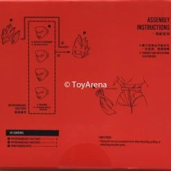 3rd Party Figuarts Demoniacal Fit Possessed Horse Scarlet Martial Artist Custom Headsculpt (Kaio Ken Son Goku Hair) Action Figure