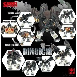 Fansproject Combiner Ryu-Oh Dinoichi (Kakuryu)