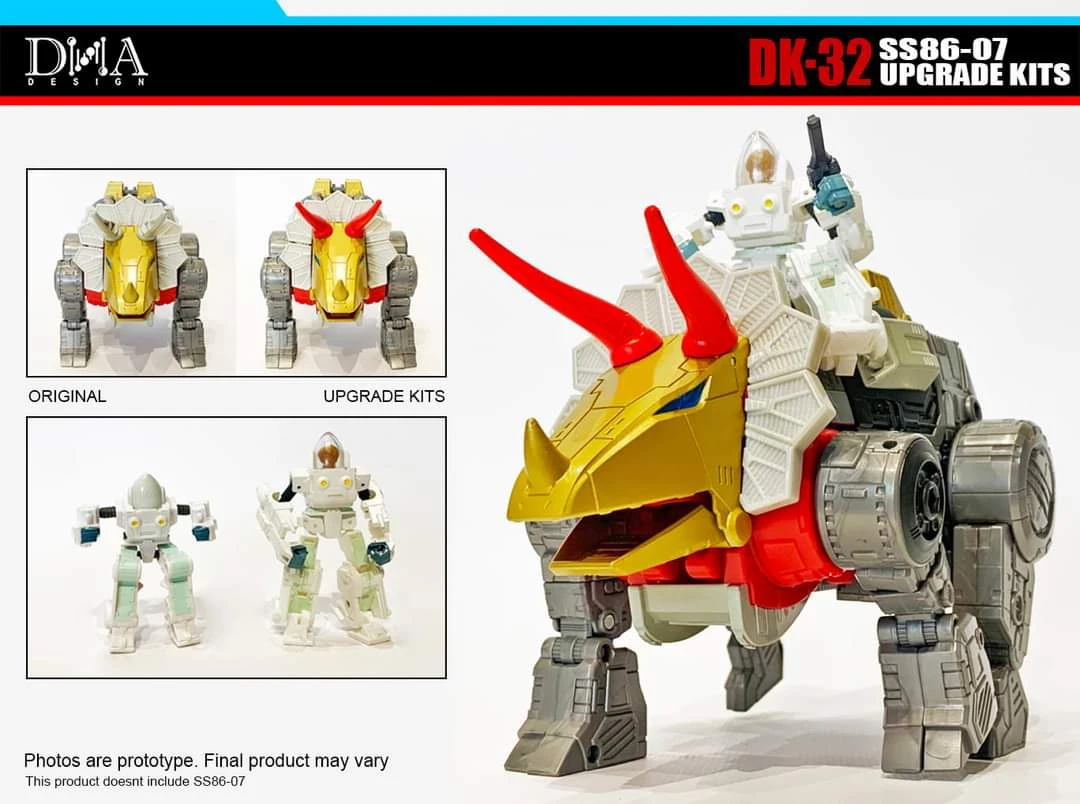 DNA Design DK-32 Upgrade Kit For Studio Series Dinobot Slug SS86-07 Add On 3rd Party 8 DNA Design DK-32 Upgrade Kit For Studio Series Dinobot Slug SS86-07 Add On 3rd Party