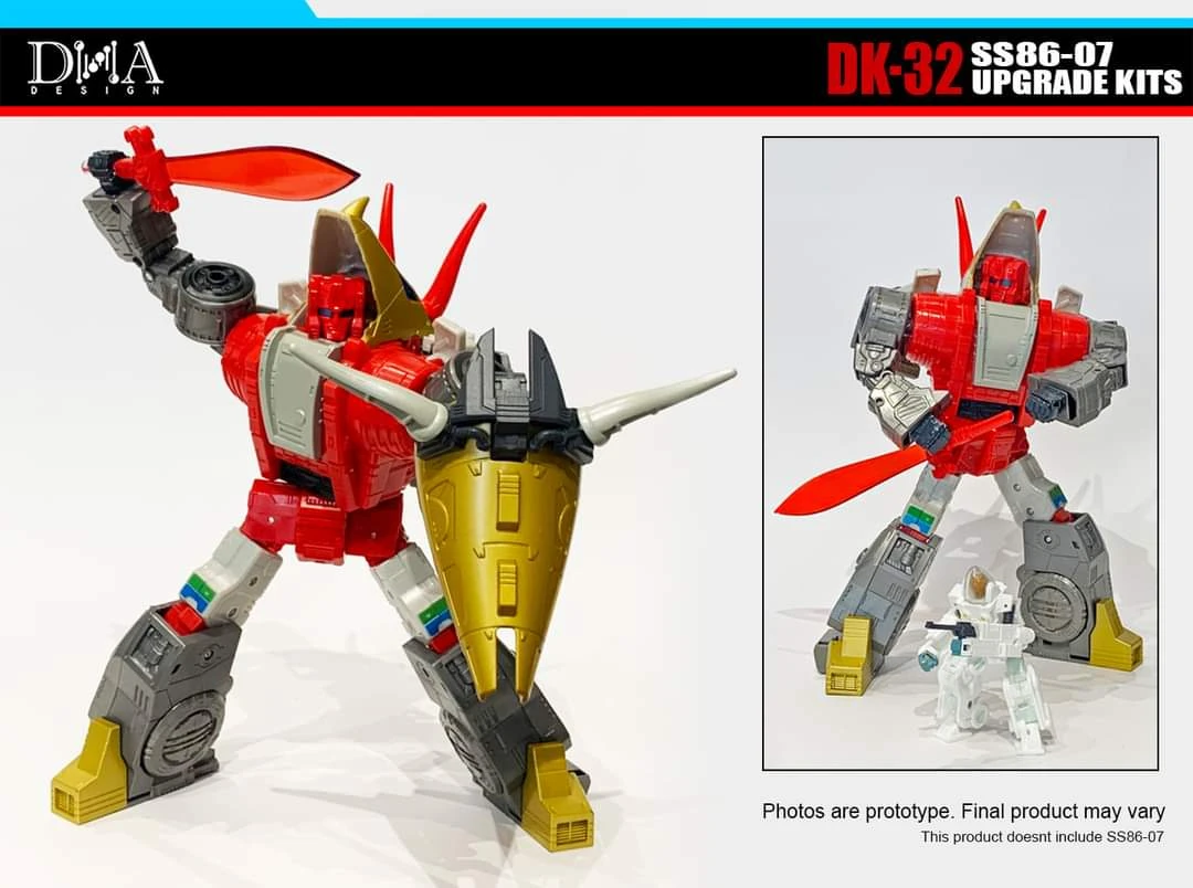 DNA Design DK-32 Upgrade Kit For Studio Series Dinobot Slug SS86-07 Add On 3rd Party 5 DNA Design DK-32 Upgrade Kit For Studio Series Dinobot Slug SS86-07 Add On 3rd Party