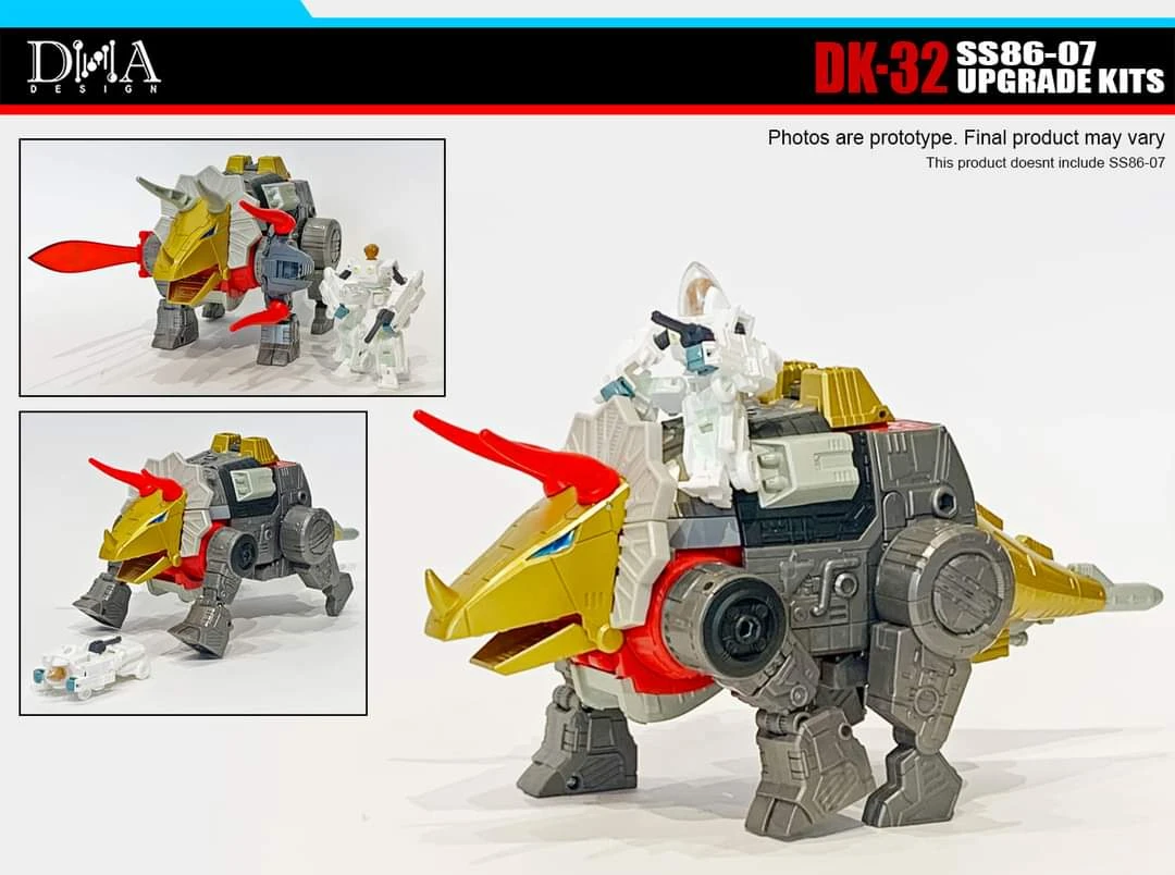 DNA Design DK-32 Upgrade Kit For Studio Series Dinobot Slug SS86-07 Add On 3rd Party 4 DNA Design DK-32 Upgrade Kit For Studio Series Dinobot Slug SS86-07 Add On 3rd Party