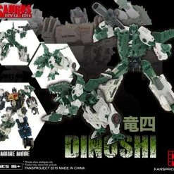 Fansproject Combiner Ryu-Oh Dinoshi (Rairyu) 3rd Party