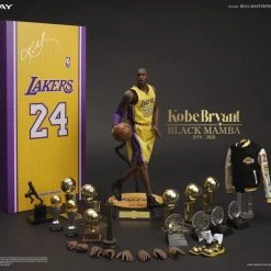 Enterbay Real Masterpieces 1/6 NBA LA Lakers Kobe Bryant Sixth Scale Action Figure RM-1036 Scale Figures (1/6, 1/4, ETC)