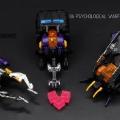 Badcube OTS-05 06 07 Evil Bug Corps (Hypno, Kickbutt, Claymore) Colector's Edition Set Figure