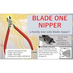 God Hand Godhand GH-PN-120 Red Blade One Nipper For Plastic Model Paint And Model Supplies / Tools