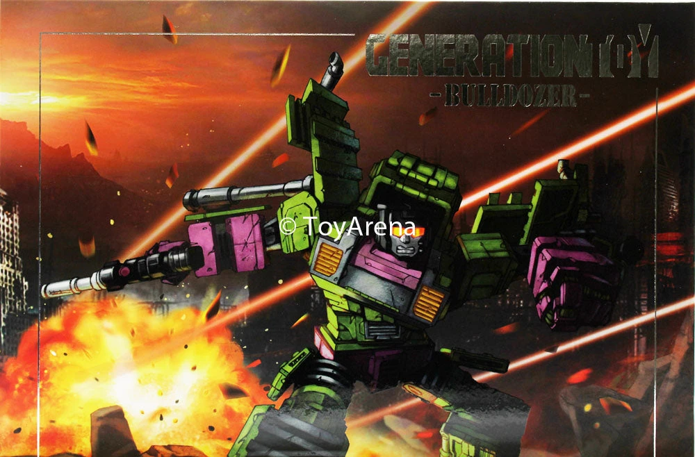 3rd Party Generation Toy Gravity Builder GT-01D Bulldozer 3 3rd Party Generation Toy Gravity Builder GT-01D Bulldozer