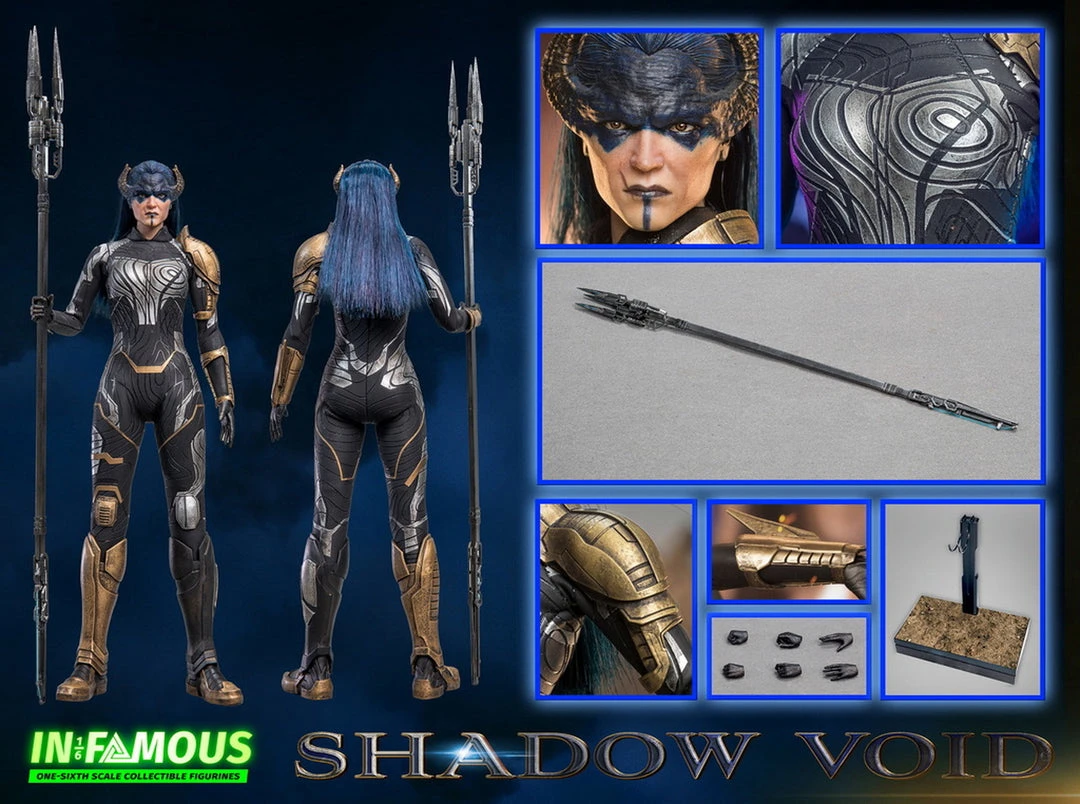 Other 1/6 In-Famous 1/6 Shadow Void Sixth Scale Action Figure IF-002 Scale Figures (1/6, 1/4, ETC) 3 Other 1/6 In-Famous 1/6 Shadow Void Sixth Scale Action Figure IF-002 Scale Figures (1/6, 1/4, ETC)