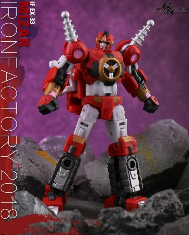 Iron Factory Spirits Of The D.E.C. IF EX-32 Phecda & IF EX-33 Mizar Action Figures 6 Iron Factory Spirits Of The D.E.C. IF EX-32 Phecda & IF EX-33 Mizar Action Figures